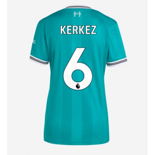 Liverpool Milos Kerkez #6 Tredje Tröja Kvinnor 2025-26 Kortärmad Liverpool Milos Kerkez #6 Tredje Tröja Kvinnor 2025-26 Kortärmad